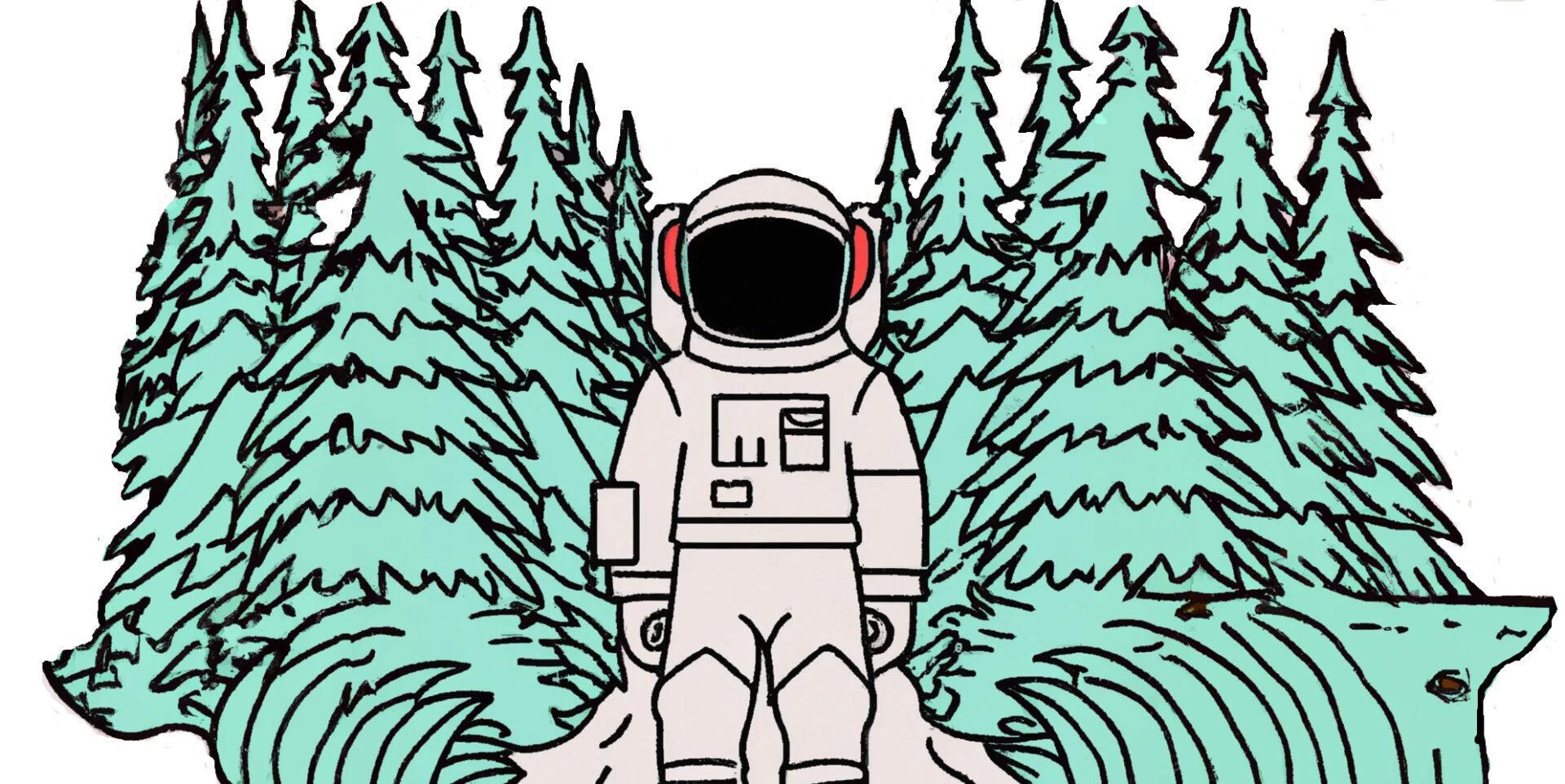 Ein Astronaut
